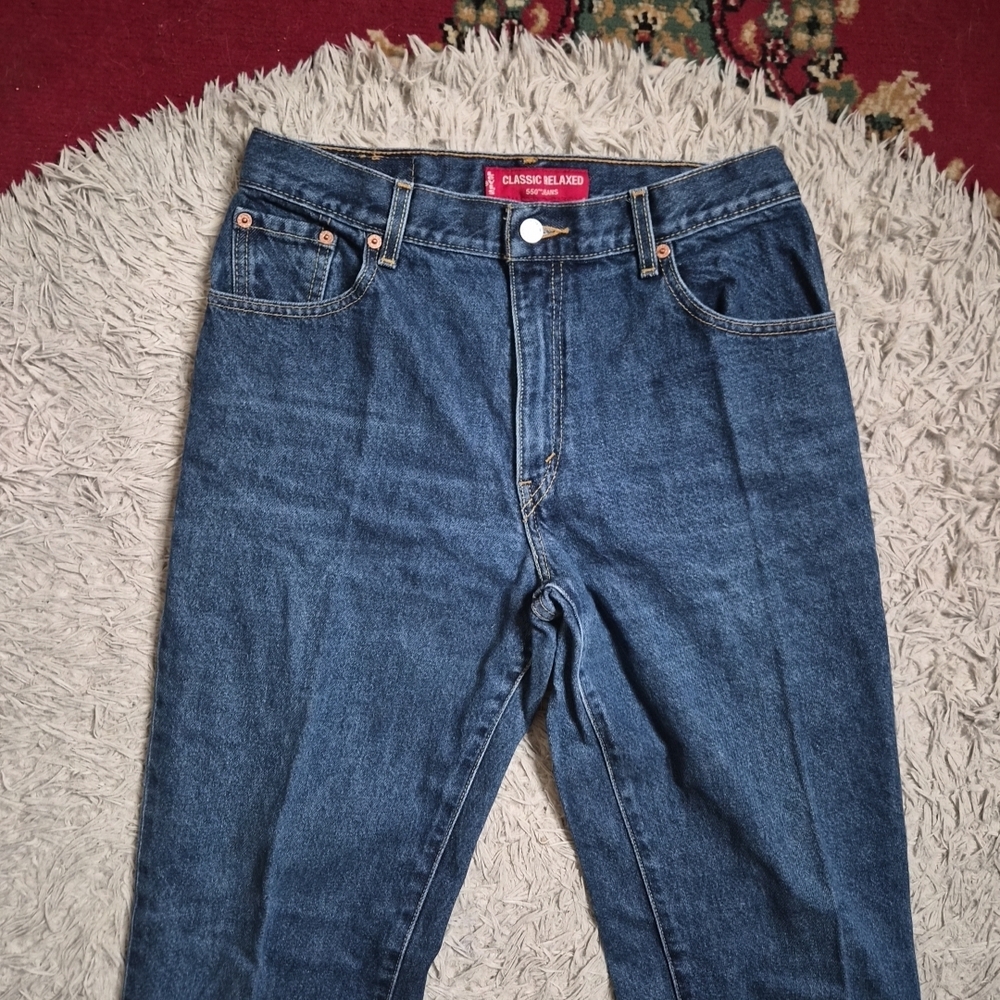 Womens Vintage Levis Jeans 550 Jean Classic Relaxed Size 10 Missy Long Blue ✨️💫 - Picture 2 of 13